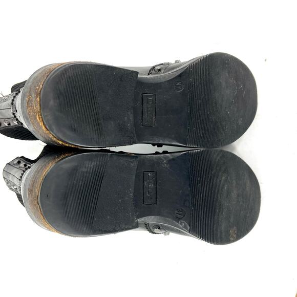 Dune London black leather studded Prism ankle boots (EU37/ US6) - Picture 7 of 9